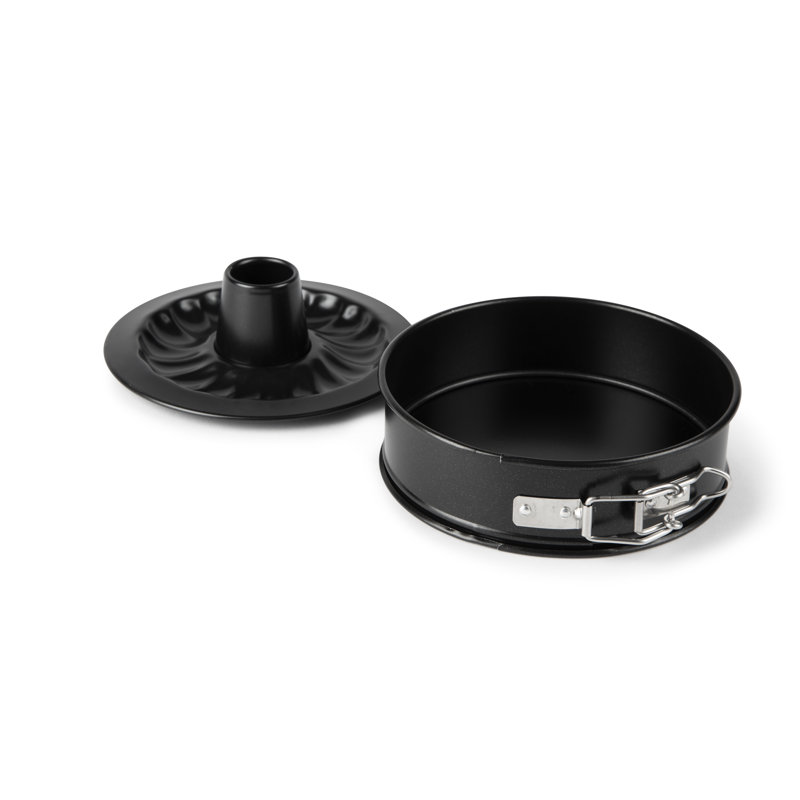 SPRINGFORM CAKE PAN W/2 BASES 16 CM.