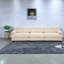Spacious Sectionals, Wood 123 Inch Modern Deep Seat Sofa For Home