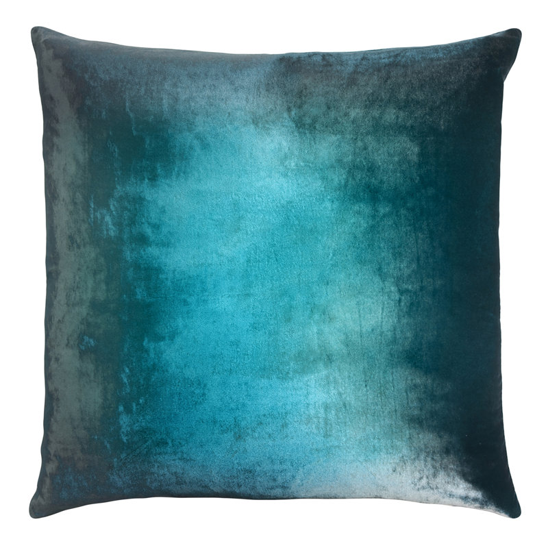 Square Pillow Cover & Insert, Nickel, Square 18"