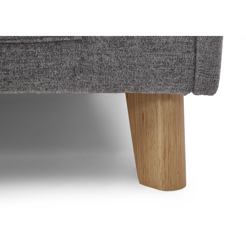 Chickerell Storage Bed, 120 x 200cm, Grey/Brown/Blue
