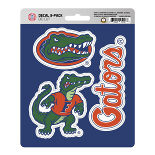 Wild Sports NCAA Florida Gators 2' x 3' MDF Deluxe Cornhole Set - with Corners and Aprons, Team Color