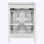 Ensemble de meuble-lavabo avec lavabo en céramique