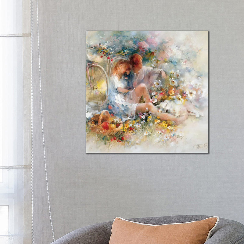 Trip In Spring by Willem Haenraets - Wrapped Canvas Print, 66.04 cm H x 66.04 cm W x 1.91 cm D