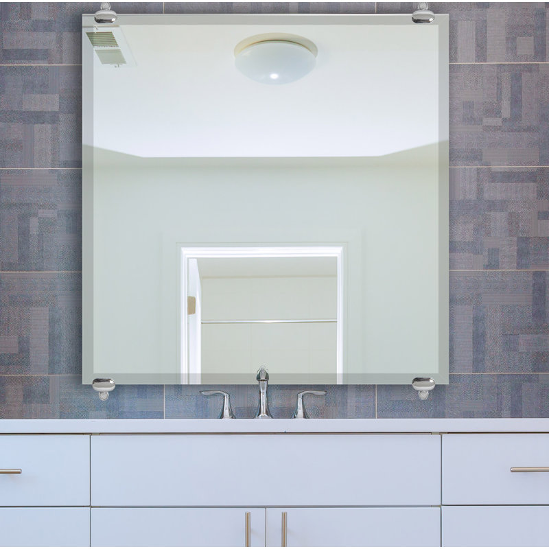 Mansell Flat Mirror, 38" H x 36" W