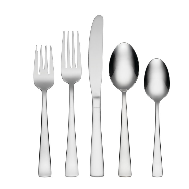 Oneida Oneida Avery 90 Piece Everyday Flatware Set, Service For 12