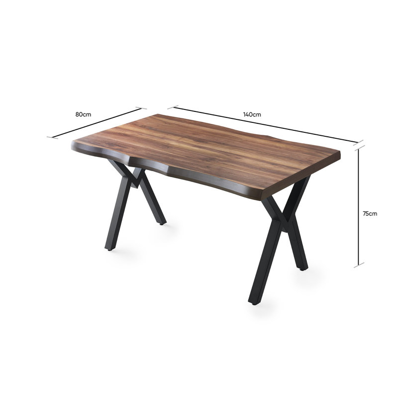 Abbi Dining Table, Brown