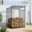 110cm W x 70cm D Metal Log Store