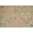Vintage Anatolian Turkish Wool Rug Beige Small Door Mat Ideal for Wall Hanging Decor 10128