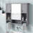 Bathroom Wall Cabinet With Mirror-1365759902