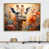 Gold Floater Framed