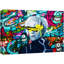 Graffiti Street Art Style Andy Warhol Pop culture célébrités réalisme Portrait Ultra sur toile-97558378-97558380