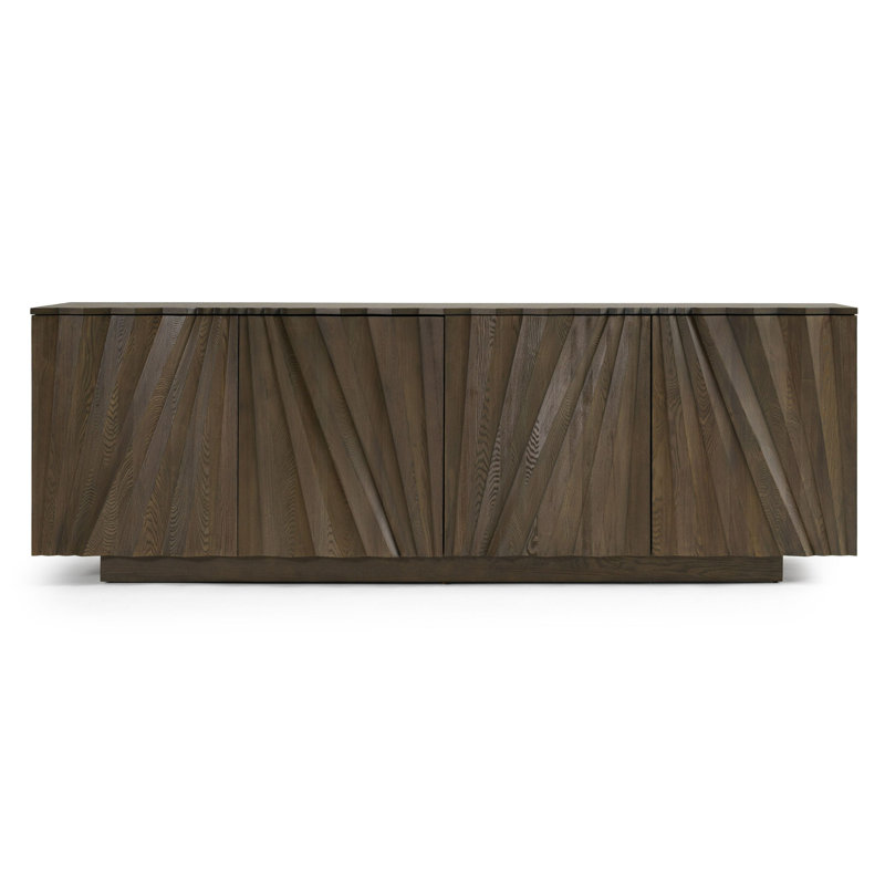 Byer - Buffet moderne gris cendré