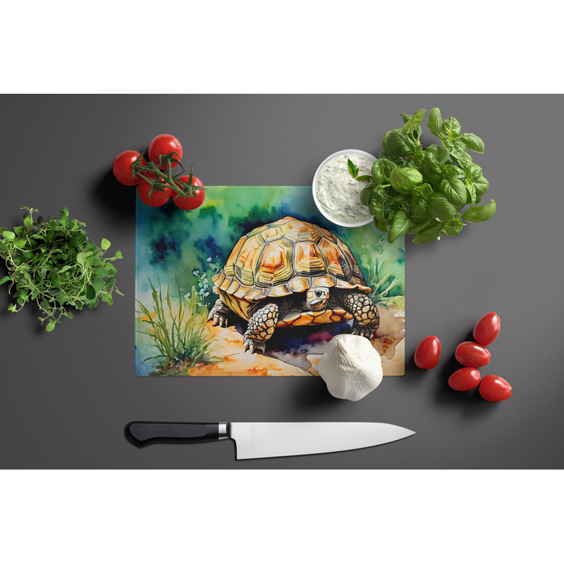 Planche à découper en verre Turtles