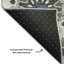 Tapis en étain de qualité supérieure lavable à la machine Prisco-1056601845