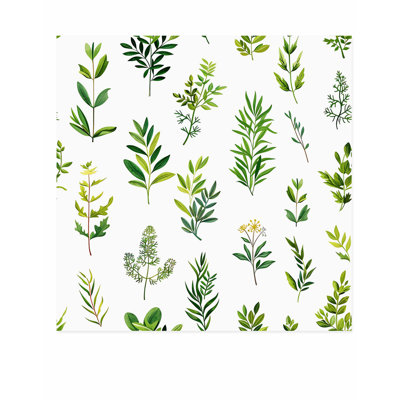 «Botanical Plants & Herbs VI Cottage», reproduction d'art non encadrée