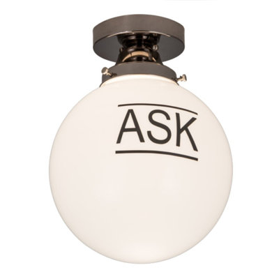 Personalized 1 - Light Semi Flush Mount