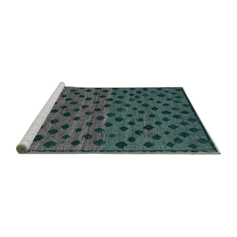Geometric Indoor Rug, Round 6'