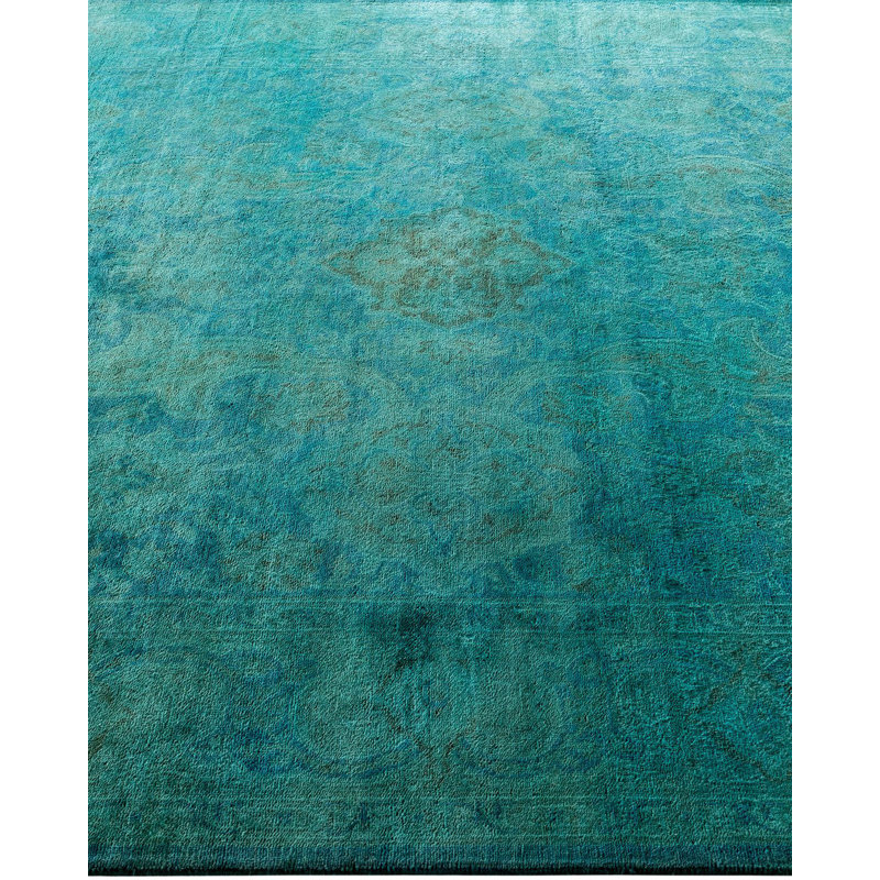Overyed One-of-a-Kind Rectangle 6'1" X 8'10" Hand Knotted Area Rug