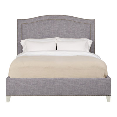 Caroline/Casey Queen Upholstered Low Profile Panel Bed