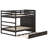 Henig Kids Full Over Full Bunk Bed with Trundle with Drawers-1347760078