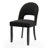 Linen Upholstered Dining Chairs with Curved High Back and Solid Wood Legs-1540862362-1540862375