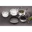 MasterClass 5 piece Pan Set with 1x Quilted Single Oven Glove