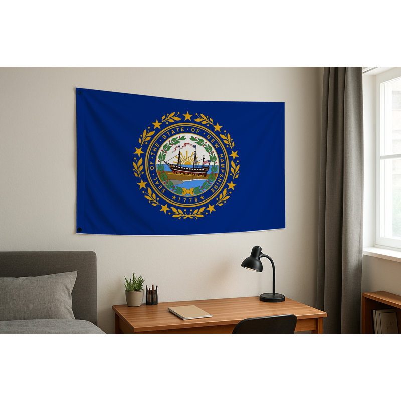 Drapeau de l'État du New Hampshire - Drapeau