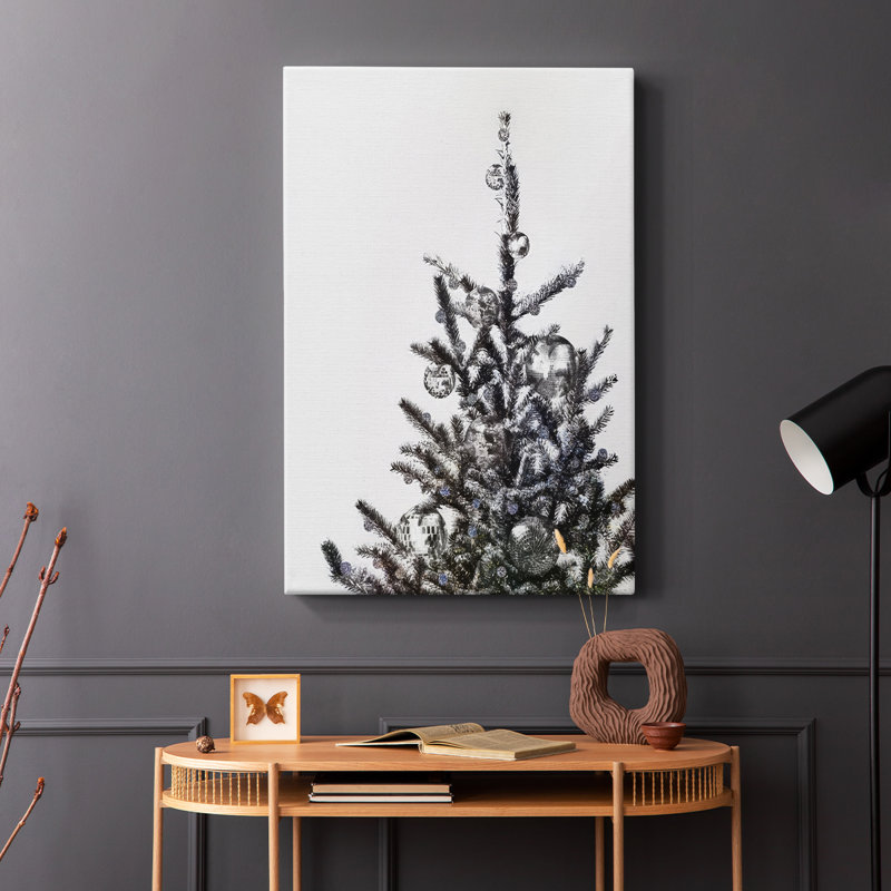 Arbre de Noël disco I - galerie Cavas, H 27 po x l 18 po