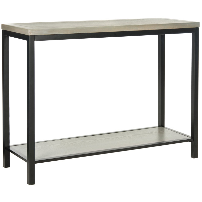 Mercy 104cm Solid Wood Top Console Table, French Grey