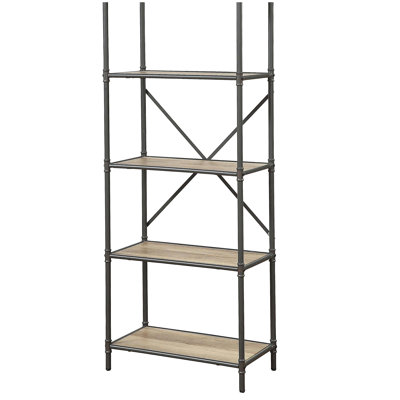 Bibliothèque à 5 tablettes Retro