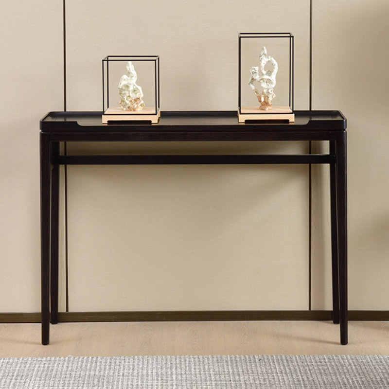 La console naturellement élégante, H 34,44 po x l 47,24 po x P 13,78 po, Noir