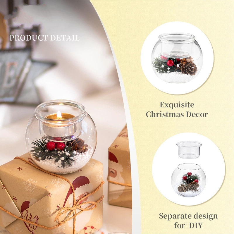 Glass Tealight Holder