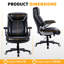 Fauteuil de direction ergonomique avec accoudoirs rabattables