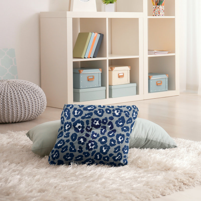 Housse et insert de coussin carré touffeté, gris, H 30 po x l 30 po x P 3 po