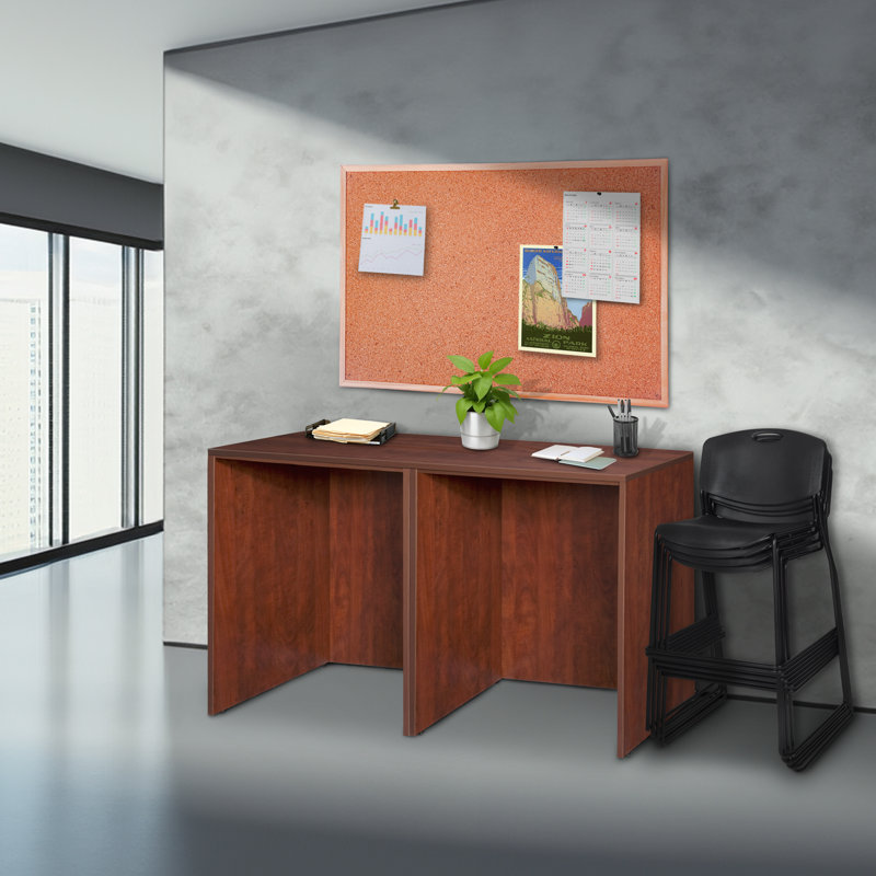 Bureau Nebih Stand Up Side to Side, Cerisier