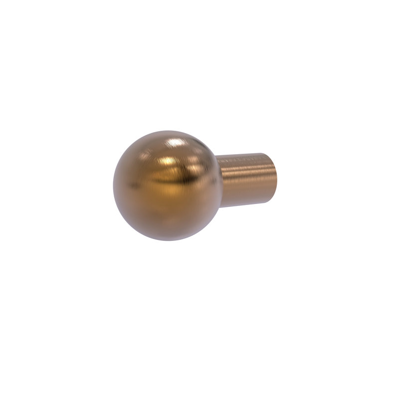 Poignée ronde de 1 po de diamètre, Bronze brossé