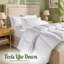Opulent Home Premium Anti-Allergy Duvet Quilt 3 TOG - Lightweight Stripe Summer Comforter - Available Single /Double/King/Super King-519979445