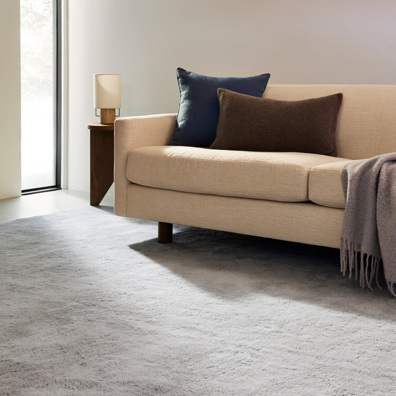 Gaia New Zealand Wool Shag Area Rug, Rectangle 9'6" x 13'6"