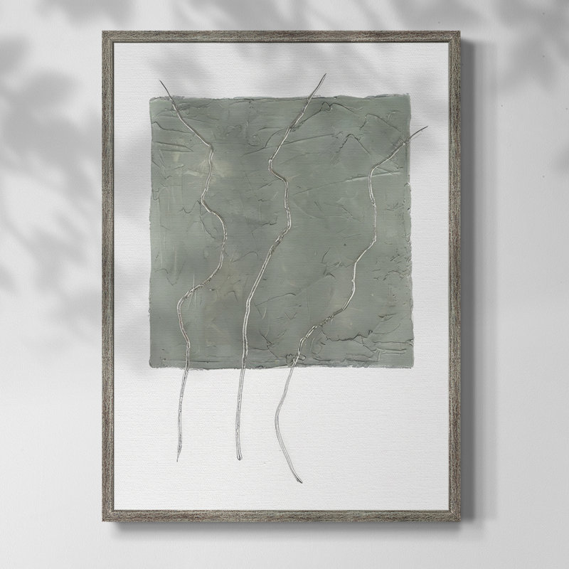 «Divided Plot II», reproduction encadrée - bois massif, H 11 po x l 9 po