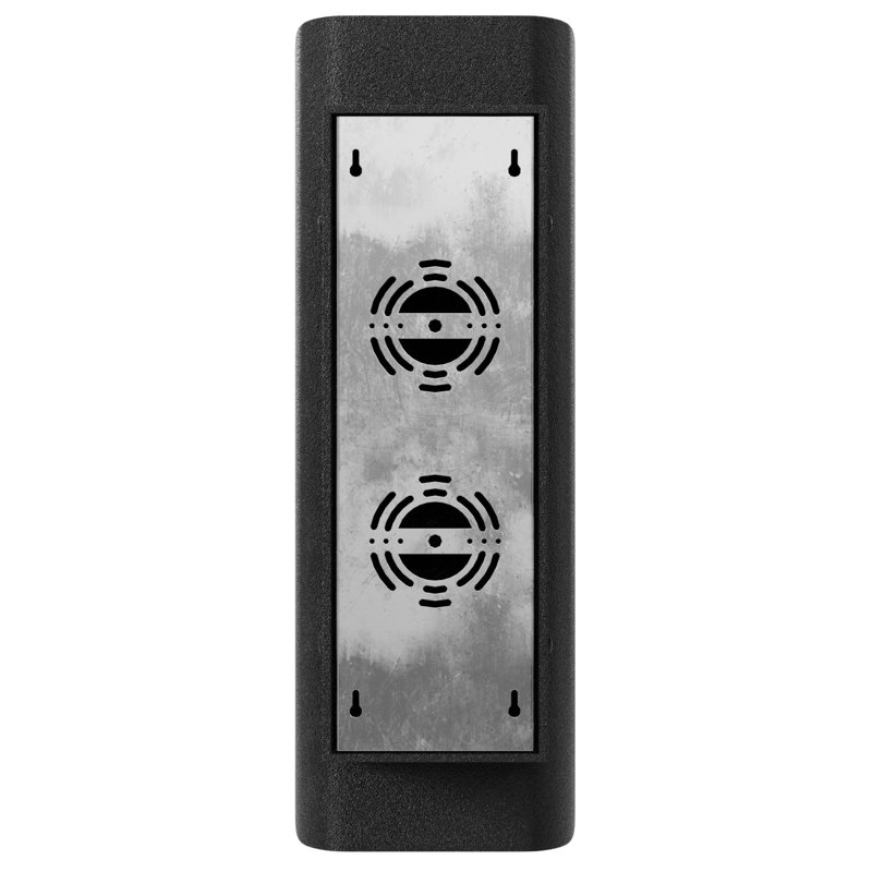 Avenue Outdoor Black Wall Sconce, 18" H x 6" W x 3" D