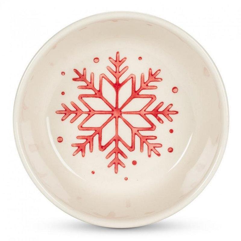 Nordic Snowfake Small Bowl