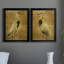 «Gold Crane at Dusk I», ensemble de 2 reproductions d'art sur toiles-2092483607-2092483602-2016653008