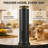 Modern Tower Waterless Cold Air Diffuser, Black