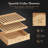 65L Electric Cigar Humidor,500 Counts Large Capacity,Intelligent Temperature & Humidity Control