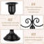 Arywn Metal Tabletop Candlestick-576957984