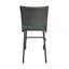 Ensemble de 2 tabourets de bar 29 po en rotin PE sans accoudoirs, gris-349396025