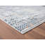Tapis abstrait bleu / brun-462071152