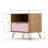 Rockefeller 20" Nightstand in Pink (1-Drawer)-1904806460