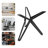 Modern Metal Table Base Pedestal Dinning Table Legs With Suction Cups