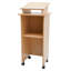 Podium en bois 44 po avec roues